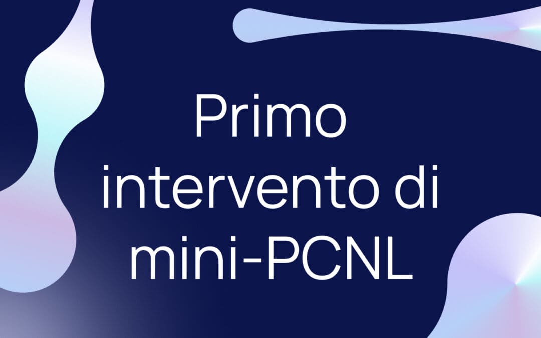 Primo intervento di mini-PCNL